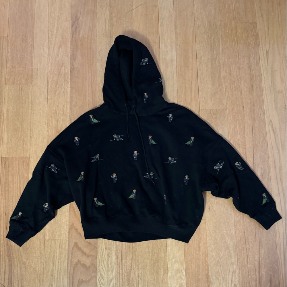 Polo Ralph Lauren Embroidered Teddy Bear Sweatshirt